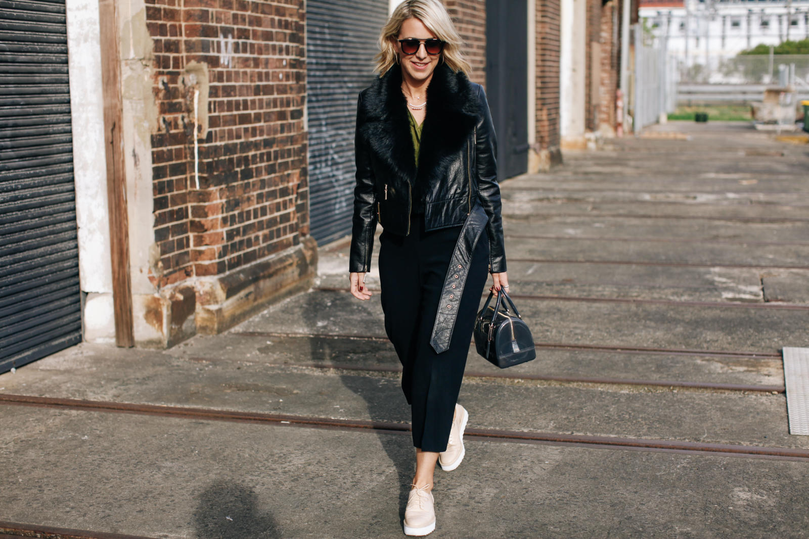 Luxe For Less: Camilla & Marc Leather Jacket