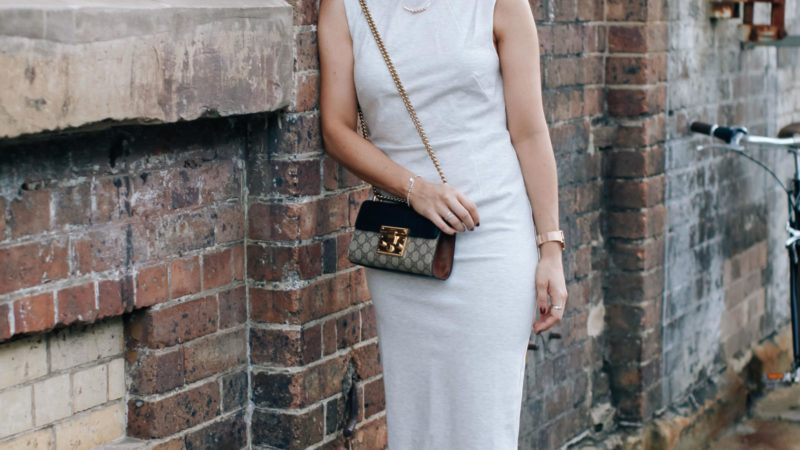 How To Style A Pale Grey Dress