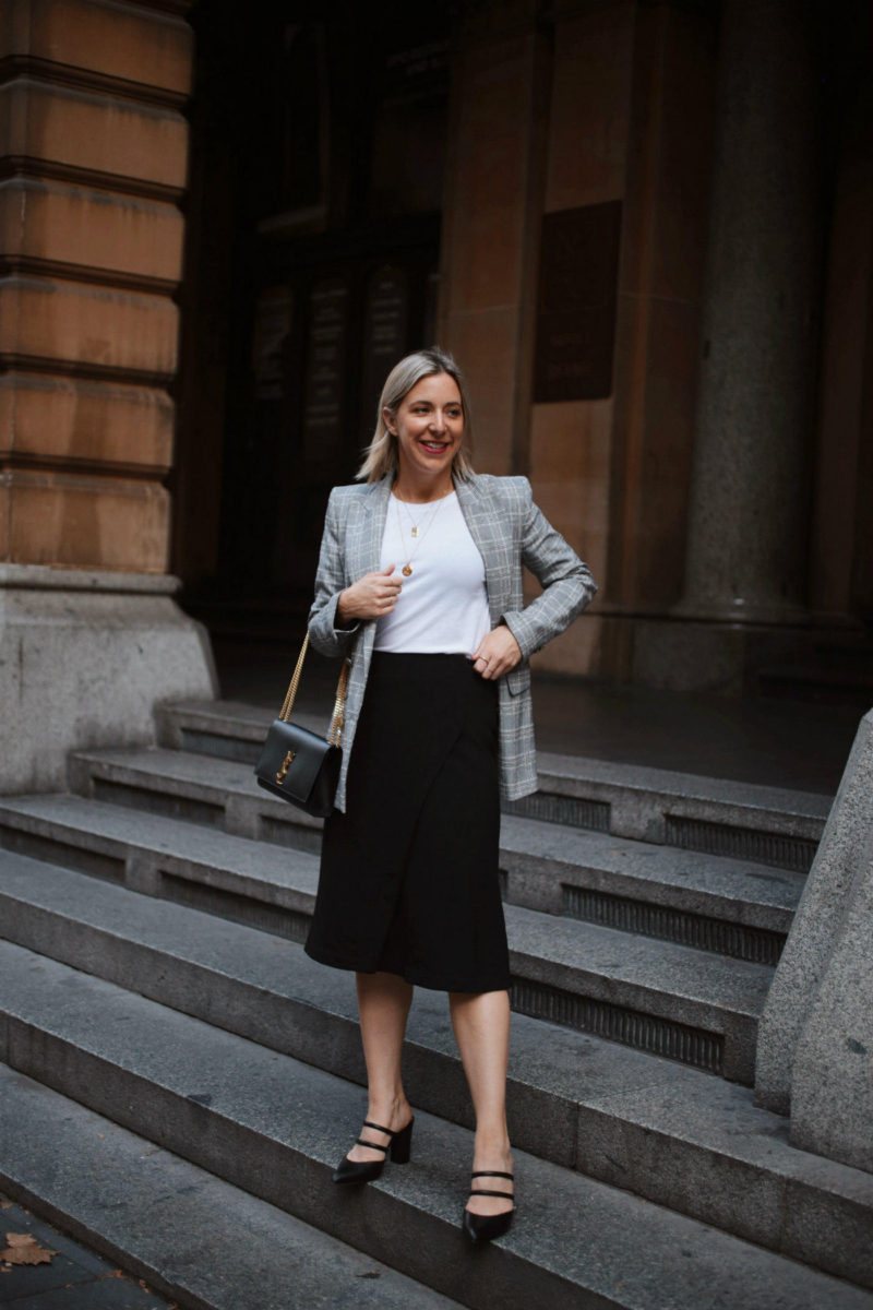 The Perfect Work Skirt - Leather and Lattes